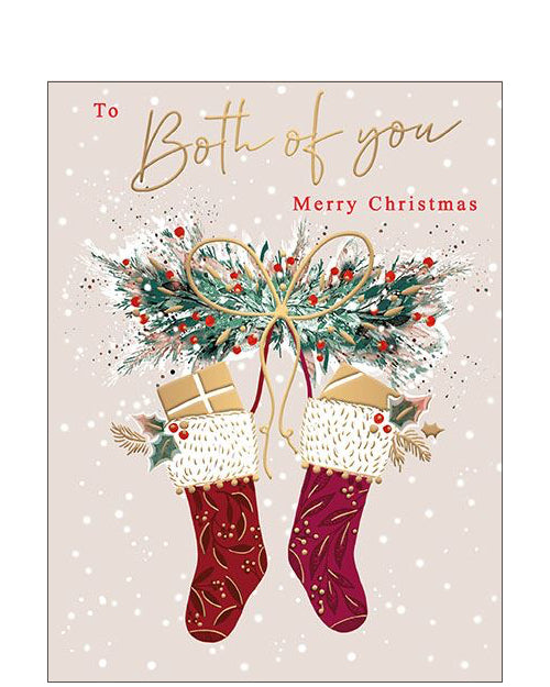 Both Of You Christmas card