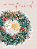 Special Friend Christmas card