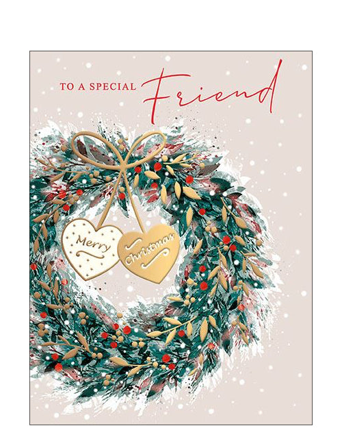 Special Friend Christmas card