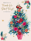Friends We Don't Forget Christmas card