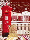 To All The Family Christmas card