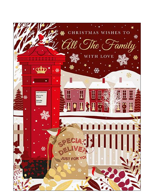 To All The Family Christmas card