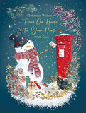 Our House To Your House Christmas card