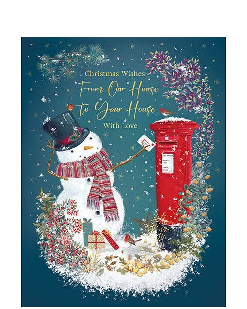 Our House To Your House Christmas card
