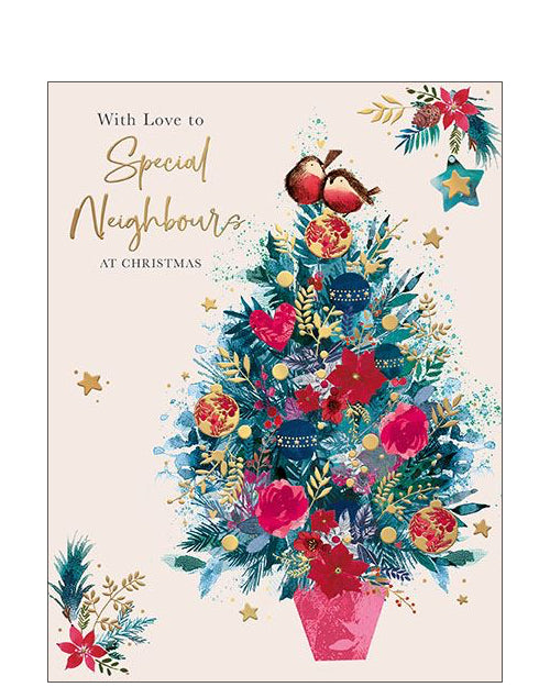 Special Neighbours Christmas card