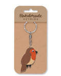 Robin - Wooden Keyring