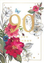 90th Birthday card
