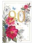 90th Birthday card