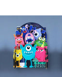 Monsters - 3d pop-up card