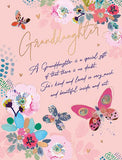 Granddaughter Birthday card