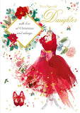 Special Daughter - Christmas card