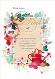 With Love Dad - Christmas card