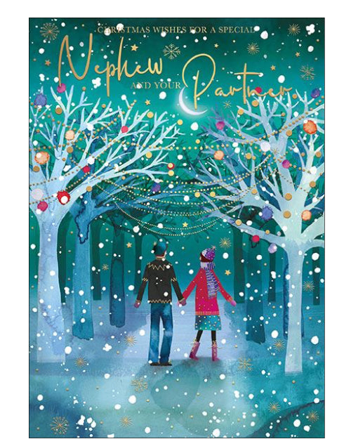 Nephew & Partner Christmas card