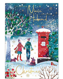 Niece & Husband Christmas card