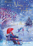 Niece & Partner Christmas card
