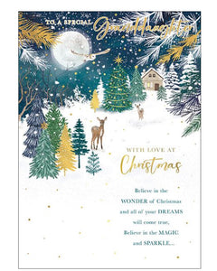Granddaughter Christmas card