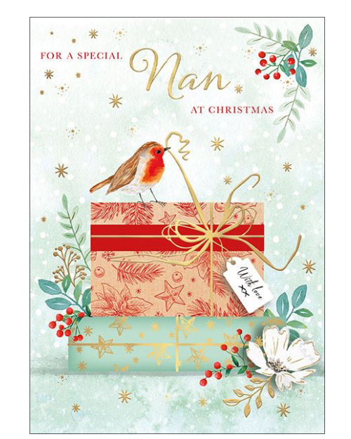 Special Nan Christmas card