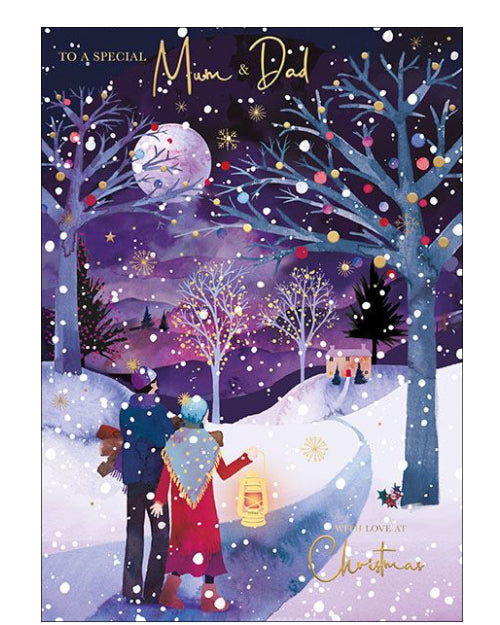 Mum & Dad Christmas card