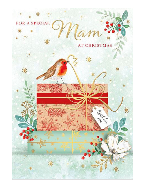 Special Mam Christmas card