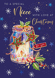 Special Niece Christmas card