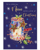 Special Niece Christmas card
