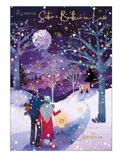 Sister & Brother In Law Christmas card