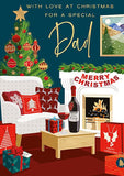 Special Dad Christmas card