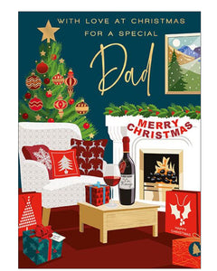 Special Dad Christmas card