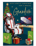 Grandson Christmas card