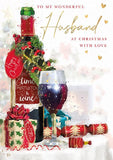 Wonderful Husband Christmas card