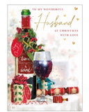 Wonderful Husband Christmas card
