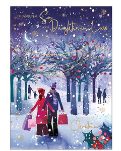 Son & Daughter In Law Christmas card