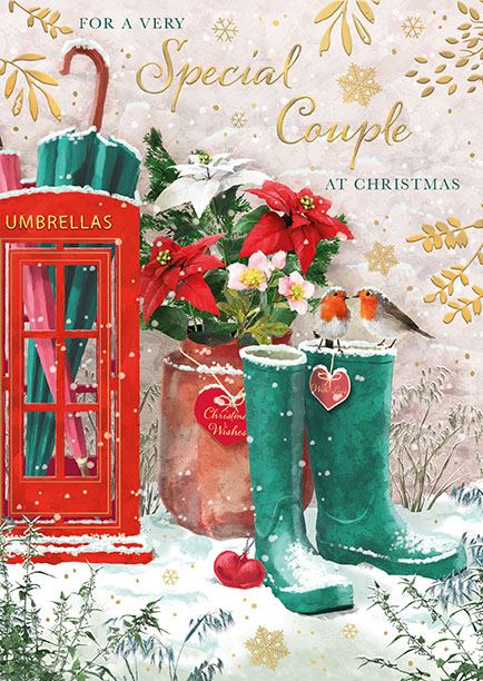 Special Couple Christmas card