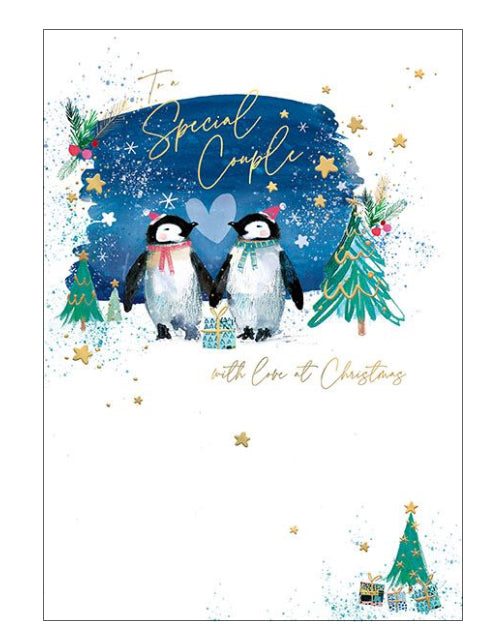 Special Couple Christmas card
