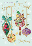 Special Friend Christmas card