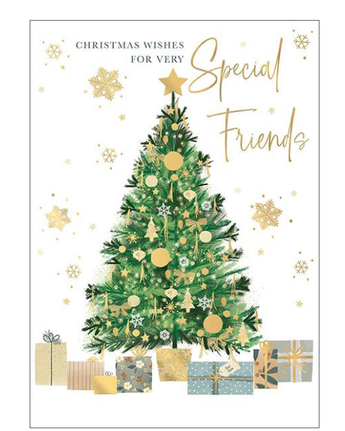 Special Friends Christmas card