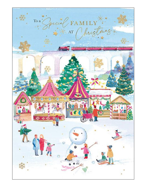 Special Family Christmas card