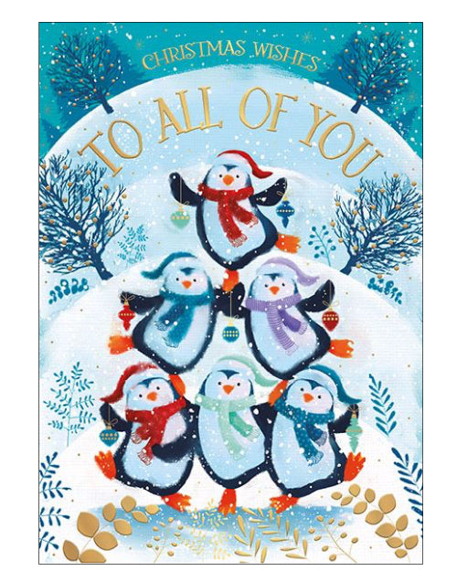 To All Of You Christmas card