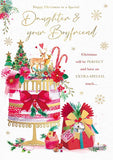 Daughter & Boyfriend Christmas card