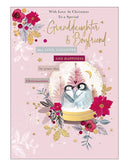 Granddaughter & Boyfriend Christmas card