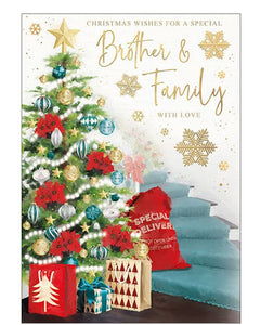 Brother & Family Christmas card