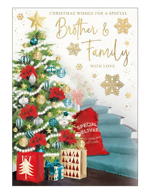 Brother & Family Christmas card
