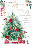 Son & Family Christmas card