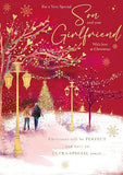 Son & Girlfriend Christmas card