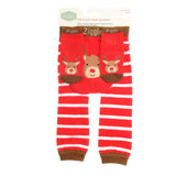 Reindeer Christmas leggings & socks set - Ziggle Baby