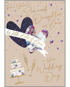 Son & Daughter-in-Law Wedding day card