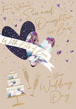 Son & Daughter-in-Law Wedding day card