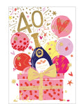 40th Birthday card