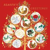Twelve Days of Christmas - Pack of 5 charity Christmas cards