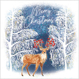 Nordic stag - Pack of 5 charity Christmas cards